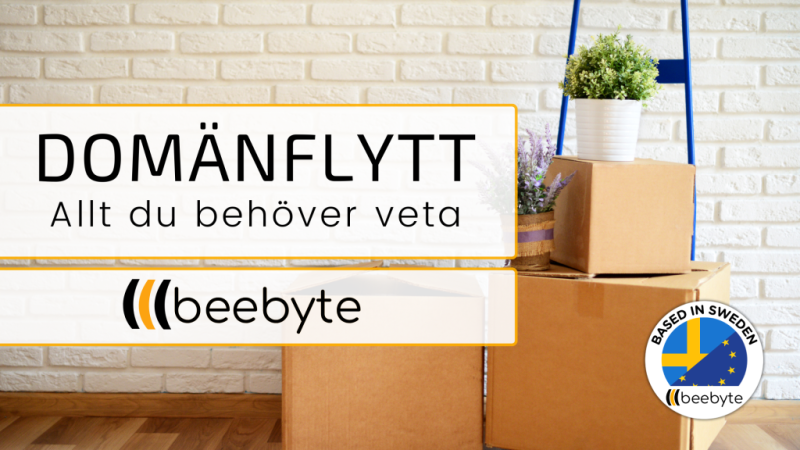 Domänflytt: Allt du behöver veta